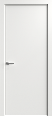 Межкомнатная дверь FOCUS 13 Монохромный кортекс, (58) Белый улун, 600/700/800*2000 мм.